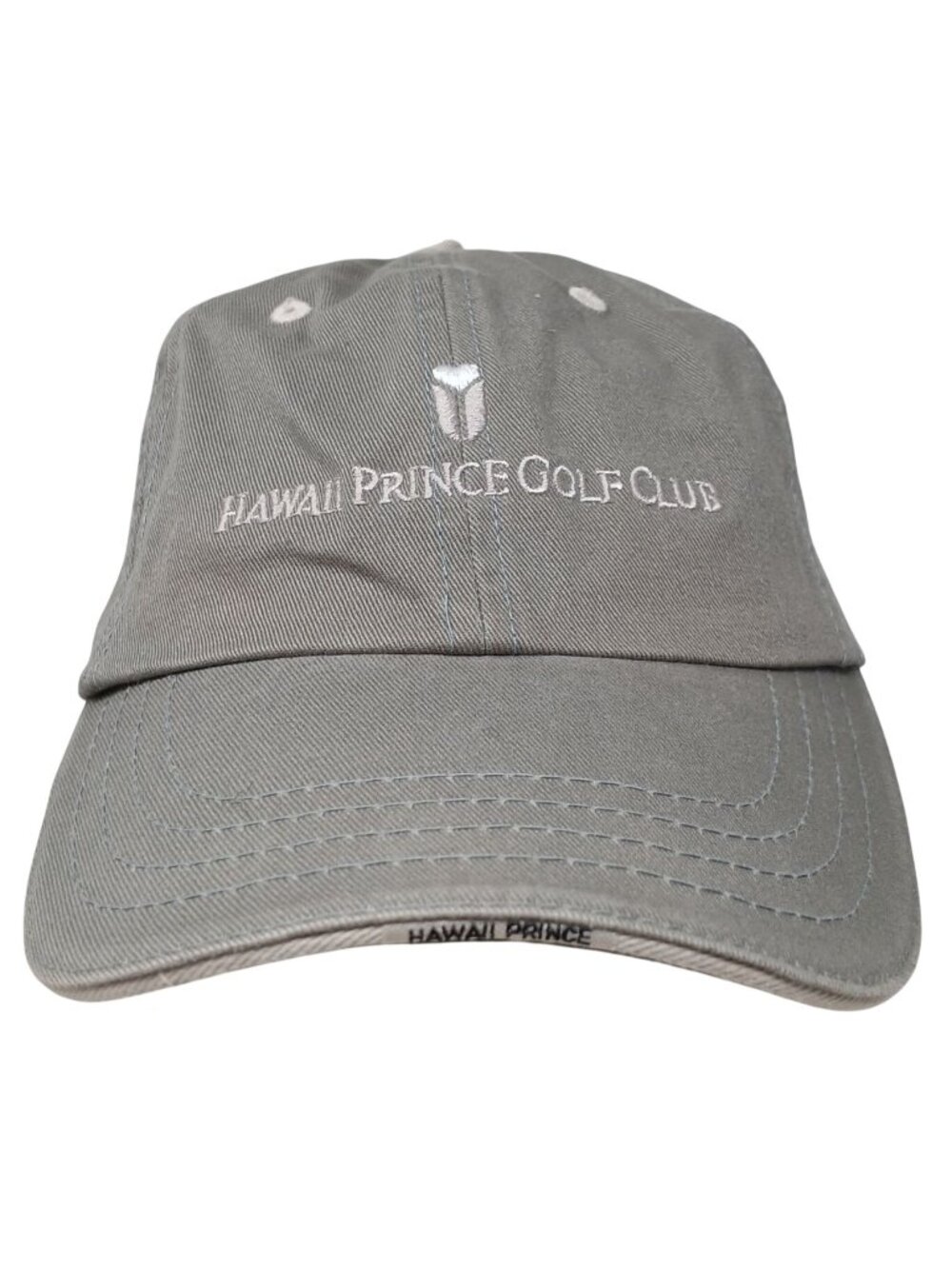 Hawaii Prince Golf Club Gray Adj Baseball Cap Island Of Oahu Embroidered  OS D15